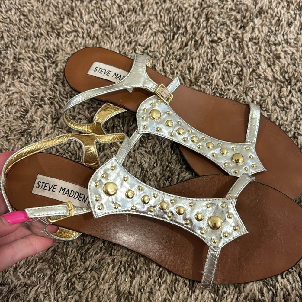 Steve Madden gladiator wedges